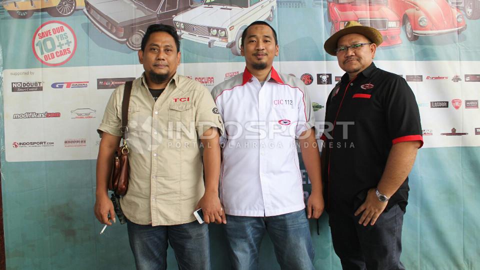 Bimo Koesumowinoto (Kiri/TCI), Azhar Habieb (CIC 112), Ary Sakti P. Siregar (Corona Absolute Member)